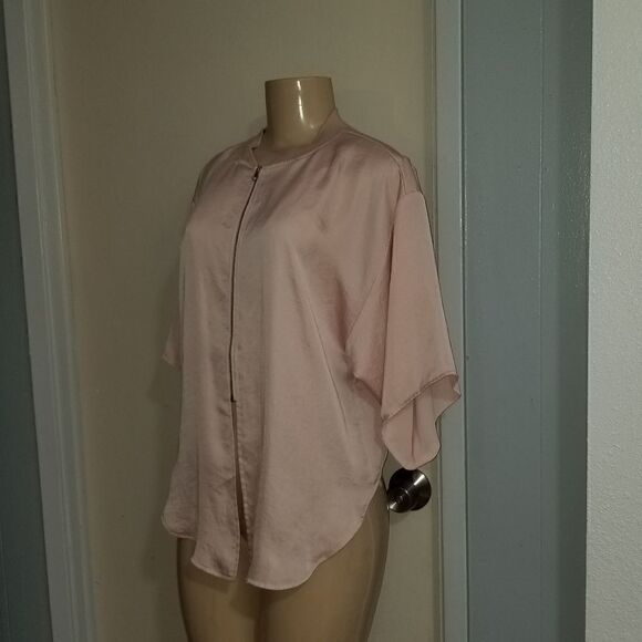 Anthropologie | Hei Hei Silky Tie Cropped Jacket/top small - Picture 14 of 16